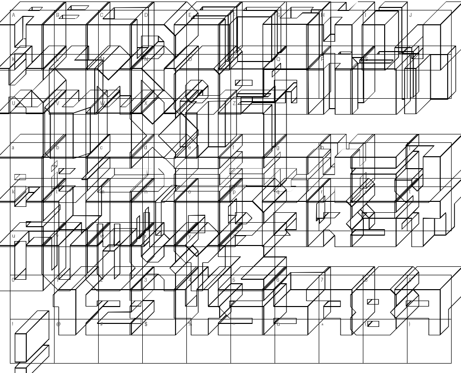 glyphs